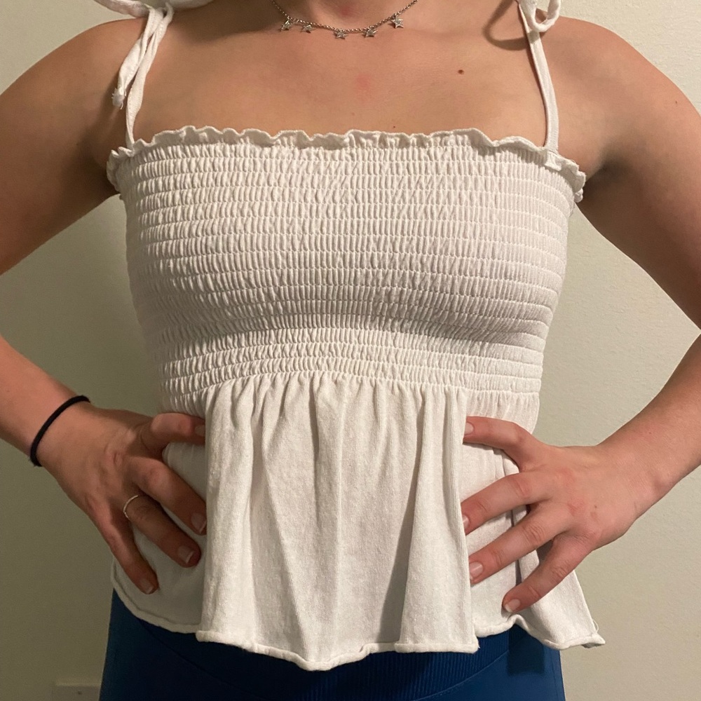 Small white tank